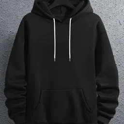 hiphoptrends Men Full Sleeve Printed Hooded Sweatshirt image 2