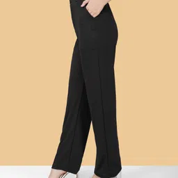 kronmenien Women Regular Fit Multicolor Lycra Blend Trousers image 3