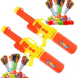 High Pressure Water Gun Pichkari Holi & Pool Party(2 Pichkari +6 Magic Balloon) Water Gun-image-61