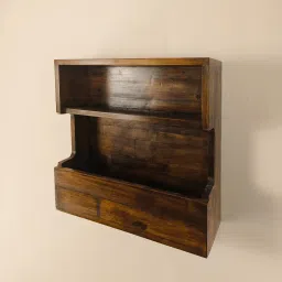 symplify Florentine Wooden Wall Shelf Organiser image 7