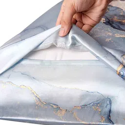 coolbeds Blue Solid 400 TC Satin Set of 2 Pillow Covers image 4