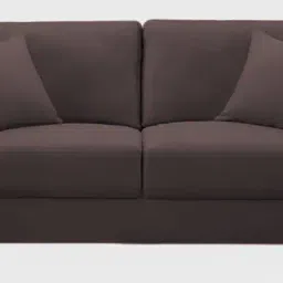febonic Daroo Velvet 2 Seater Sofa in Mocha Brown Colour image 4