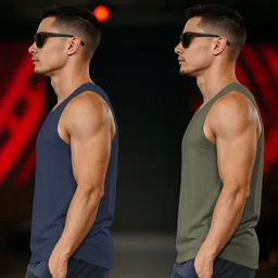 being wanted Pack of 2 Men Vest image 3