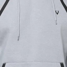 allen solly Men Full Sleeve Solid Hooded Sweatshirt image 4