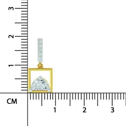 Sparkles Certified Lab Grown Diamond Yellow Gold 14kt Stud Earring image 2