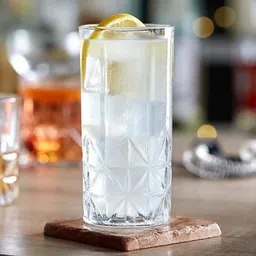 cqz (Pack of 6) Long Water Glasses ,Tall Drinking Glasses for- Water, Juice, Mojito, Cocktail Glass Set Water/Juice Glass image 2