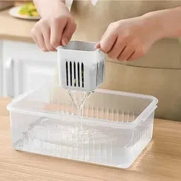 smmmenterprise Plastic Fridge Container - 300 ml image 4