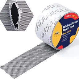 ub unity brand Mesh Tape Mesh Tape for Door Tears Holes Screen Patch Repair Mesh Tape (Manual)-picture-44
