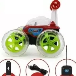 nishchal Best Stunt Car 360° Twisting Remote Control for Kids Music ,Lights_176 image 1