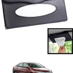 maties Universal Lightweight/Waterproof Leatherite Rectangle Black Tissue For Car-59 Vehicle Tissue Dispenser-picture-14