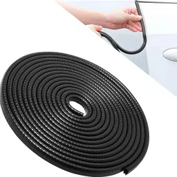 Import & Export With V Rubber Car Door Guards Universal Fit for All Cars-5 Meter Car Beading Roll For Door, Window, Window Sill, Bonnet, Bumper-image-48