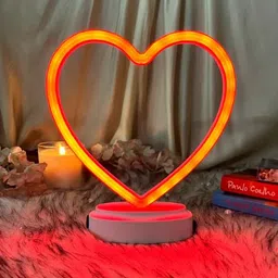 sassie HEART SHAPE LED NEON LAMP Table Lamp-picture-12