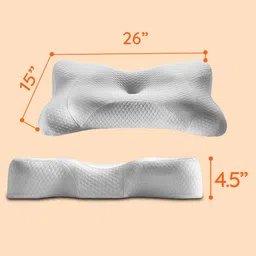 sleepyhead Memory Foam Cervical Pack of 1 Geometric image 5