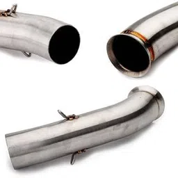 dhevan DH1A Middle Muffler Stainless Steel Exhaust Bend Pipe Suitable For KTM Duke 200, Duke 390, RC 200, RC 390 Slip-on Exhaust System image 3