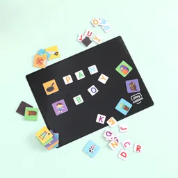 play nation Spell World Magnetic Learning Set with Fun Alphabets & Magnetic Board and Marker image 2