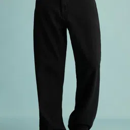 evergreen enterprise Men Loose Fit High Rise Black Jeans-picture-12