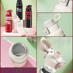 arizuul Kids’ Favorite Cody Double Wall Bottle – Leakproof and Long-Lasting Design 670 ml Water Bottle image 5