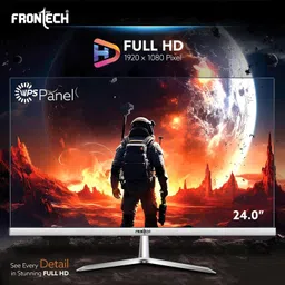 Frontech 60.96 cm (24 inch) Full HD LED Backlit IPS Panel Monitor (MON-0089) image 5