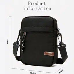 whiteross Black Men & Women Shoulder Bag Sling bag man image 2