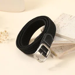 salty Women Casual, Formal, Party Black Fabric Belt image 2