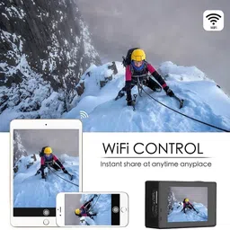 GOPRR Newly Launched K64 wifi enabled 4K ULTRA HD 30 FPS aports and action camera Sports and Action Camera image 4