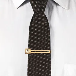 Ruhi Brass Tie Pin image 3