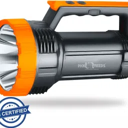 pick ur needs Rechargeable Emergency Torch Search 100W With Lithium Battery Long Range (1 Km) Torch image 1