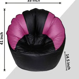 shira 24 Jumbo Chair Bean Bag Cover(Without Beans) image 3