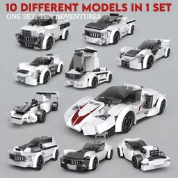 elecart 10-in-1 Building Blocks Set – 209 Pcs STEM Toy Kit for Kids 6+ image 2