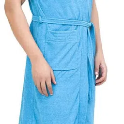 disha gallery live Ferozi Free Size Bath Robe image 5