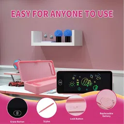 razakidzo Trending Lcd pencil Box Art Plastic Pencil Box image 5