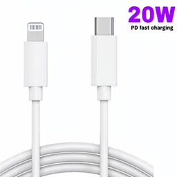 MATSV Lightning Cable 6 A 1 m original 20 W PD Fast Charging USB C to Lightning-picture-27