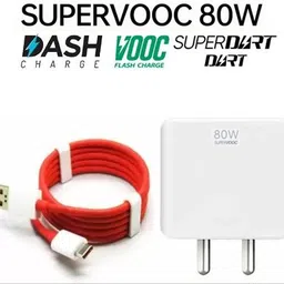 CLAT 80 W VOOC 6 A Wall Charger for Mobile with Detachable Cable-picture-15