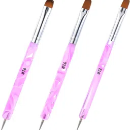 nailwind 3 Pcs Double Ended Liner Brush for Nails Gel French Manicure Brush-picture-48