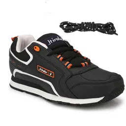 Hirolas Multi Sport Walking Running Fitness Training Gym Sneaker Shoes - Black Training & Gym Shoes For Men-image-30