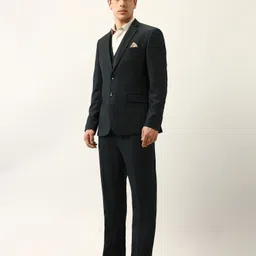 arrow Men 3-piece Solid Suit image 2