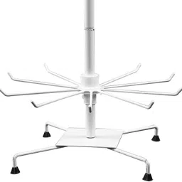 jpy 3 Tiers Layers Metal Rotating Display Stand for Shop Jewellery Bangle Chains Regular Organizer, Jewellery Organizer, Accessories Organizer, Stationery Organizer image 2