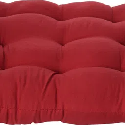 kuber industries Microfibre Solid Chair Pad Pack of 1 image 2