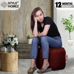 txor Large Pouffe Bean Bag Cover (Without Beans) image 3