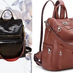 spinsell Medium 24 L Backpack Shoulder Backpack Purse for Women and Girls Travel Vintage-picture-42