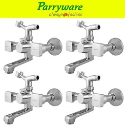 parryware Ritz Wall Mixer with Crutch For hand Shower Provision set of 4 pic 001 Wall Mixer with hand Shower Provision Wall Mixer Faucet-picture-13