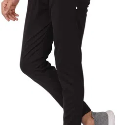 divdot Pack of 2 Men Solid Green, Grey Track Pants image 5