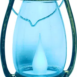 aultis Diwali light Battery Lantern Light Eco-Friendly Decorative led Home Decor Lamp Black Plastic Hanging Lantern image 1