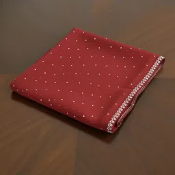 noorfashion Chiffon Embellished Red Women Dupatta-picture-20