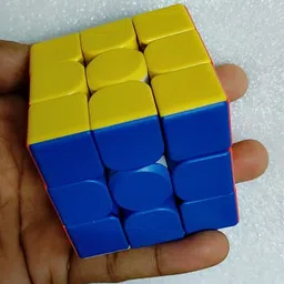 jeshmi Offer99 Speed Cube 3x3 Fidget Cube Toy Stickerless Smooth CUBE image 3