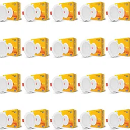 wipro 6 W Alpha Downlight Junction Box Cool White (6500 K) Pack of 20 | 3 inch cutout Ceiling Light Ceiling Lamp-picture-19