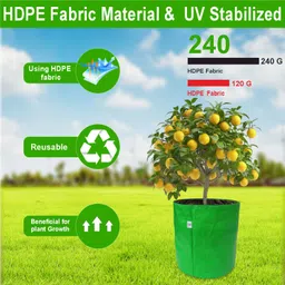 india green innovative 18x18 Premium Quality Grow Bags Grow Bag image 3