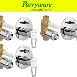 parryware Espirion concealed Diverter Body with Concealed Upper Part set of 3 pic 051 Faucet Set-picture-18