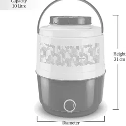milton 10 L Plastic Water Jug image 4