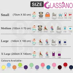 glassiano Double Size Mattress Topper Blend Waterproof Mattress Cover image 4